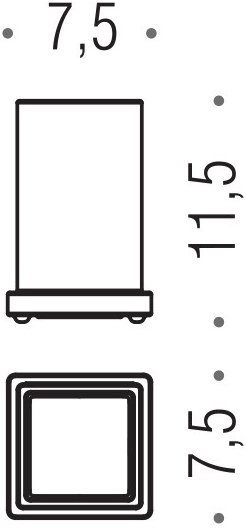 Набор Стакан Colombo Design Look B1641.BM + Дозатор B9316.BM