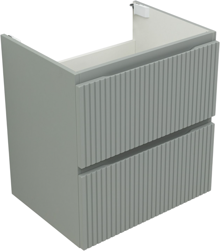 Тумба под раковину без столешницы Aquanet Джейн (Flat) 60 мисти грин