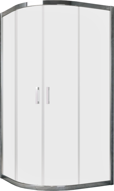 Душевой уголок Vegas Glass ZS Tur Novo h1900 80 08 10 профиль глянцевый хром, стекло сатин