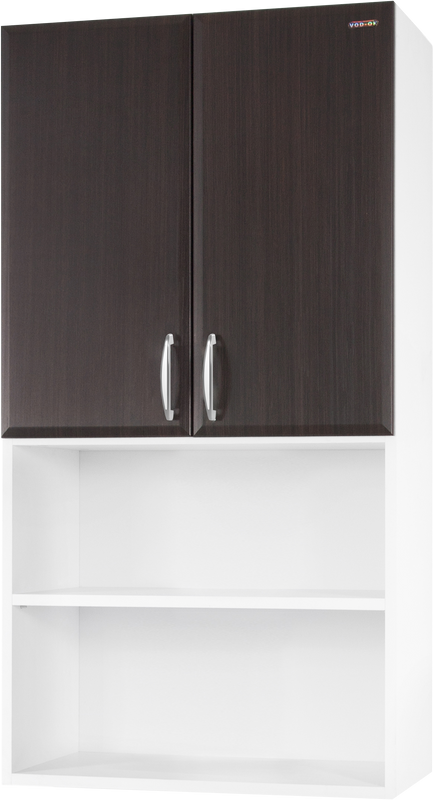 Шкаф Vod-Ok 60 над стиральной машиной, с нишей, венге