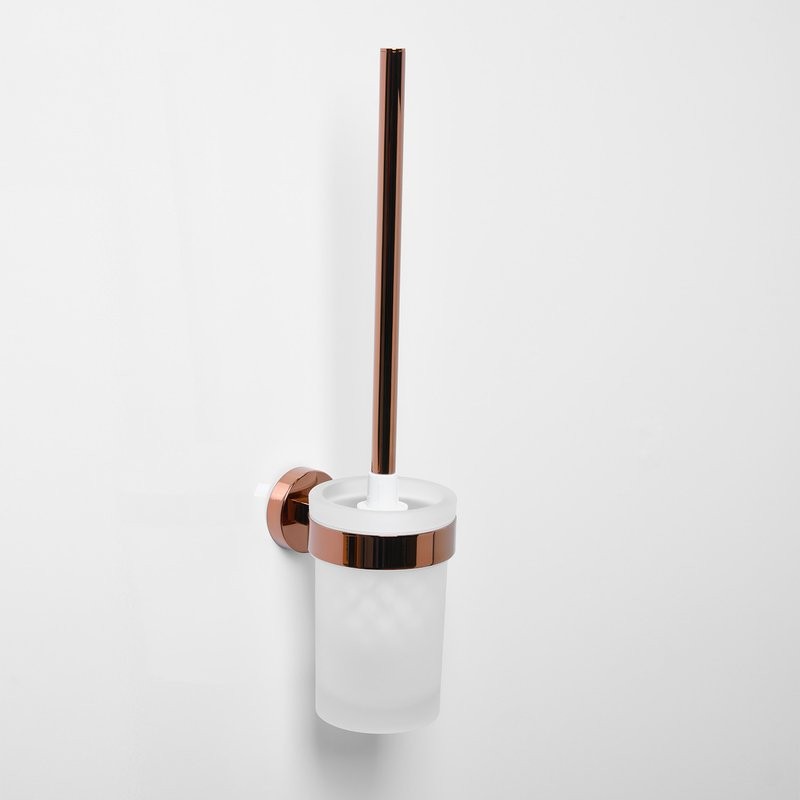 Ершик для унитаза Wasserkraft Asphe 77727 розовое золото