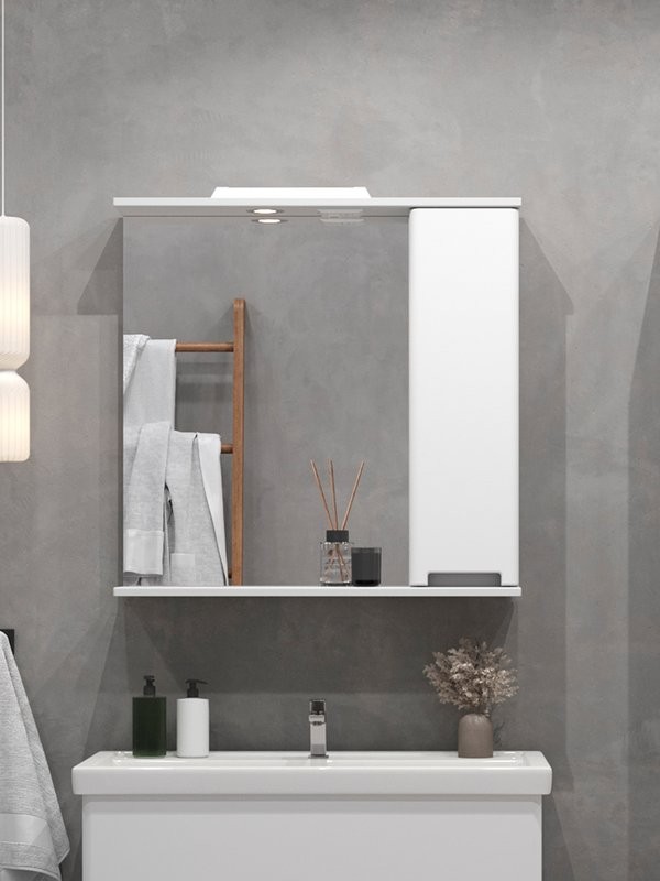 Мебель для ванной комнаты SanStar Ориана 80 напольная, раковина Sanita luxe Fest 80