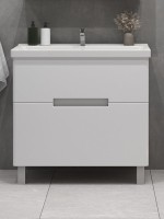 Мебель для ванной комнаты SanStar Ориана 80 напольная, раковина Sanita luxe Fest 80