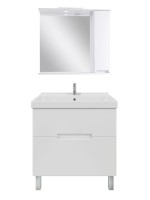 Мебель для ванной комнаты SanStar Ориана 80 напольная, раковина Sanita luxe Fest 80