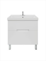 Мебель для ванной комнаты SanStar Ориана 80 напольная, раковина Sanita luxe Fest 80