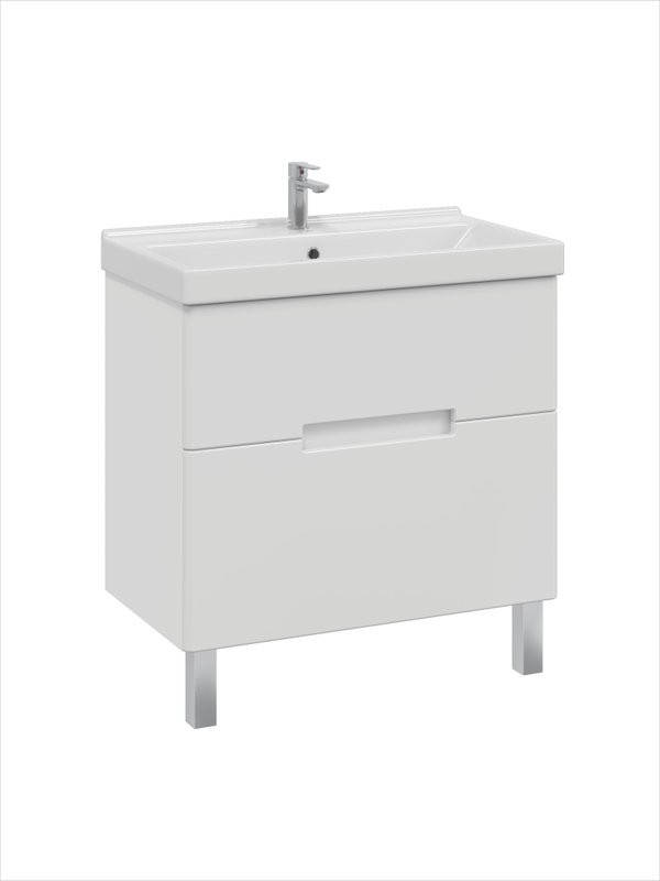 Мебель для ванной комнаты SanStar Ориана 80 напольная, раковина Sanita luxe Fest 80