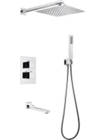 Душевой комплект Abber Daheim AF8250 С ВНУТРЕННЕЙ ЧАСТЬЮ, хром