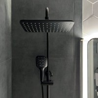 Душевая лейка BOND Cube B07-9788 черная матовая