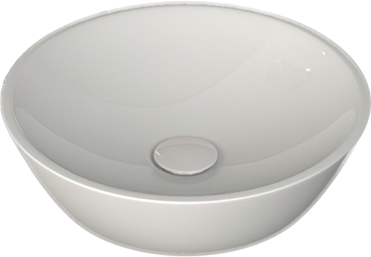 Накладная раковина Allen Brau Fantasy Round 45, белая