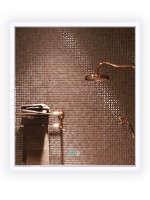 Зеркало Alavann Emma 70x80 с подсветкой, с антизапотеванием