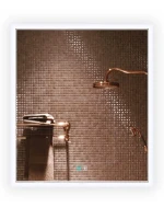 Зеркало Alavann Emma 70x80 с подсветкой, с антизапотеванием