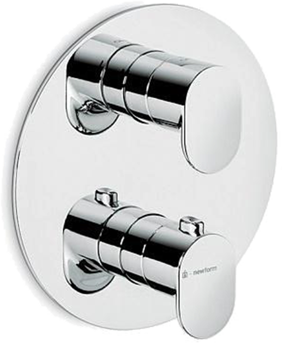 Термостатический смеситель встраиваемый KERAMA MARAZZI Ole 67638EKM.21.018 хром