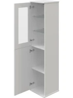 Шкаф пенал для ванной STWORKI Хадстен L, белый