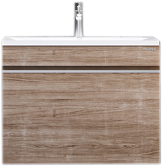 Тумба под раковину без столешницы Velvex Pulsus 70 дуб сонома
