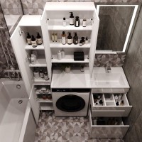 Мебель для ванной комнаты Style Line Даймонд 120 Люкс Plus напольная, белая R