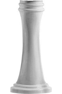 Раковина Kerasan Retro 104601 69 см, 1 отв., с пьедесталом