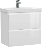 Тумба с раковиной Cersanit Moduo slim 60 белая