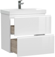 Тумба с раковиной Cersanit Moduo slim 60 белая