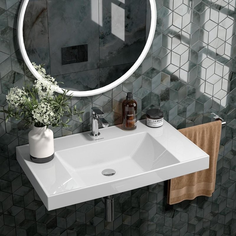 Мебельная раковина KERAMA MARAZZI Cubo 80