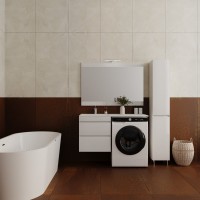 Мебель для ванной комнаты Style Line Даллас 115 Люкс Plus подвесная L