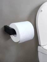 Держатель для туалетной бумаги AltroBagno Aperto 080904 MB черный матовый