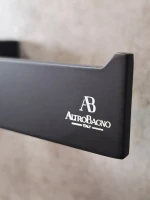 Держатель для туалетной бумаги AltroBagno Aperto 080904 MB черный матовый