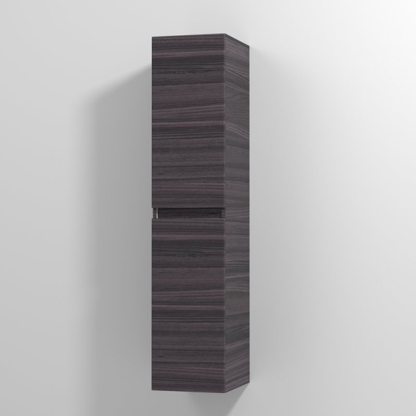 Шкаф пенал для ванной Vod-Ok Best 35 L, с бельевой корзиной, подвесной, палисандр