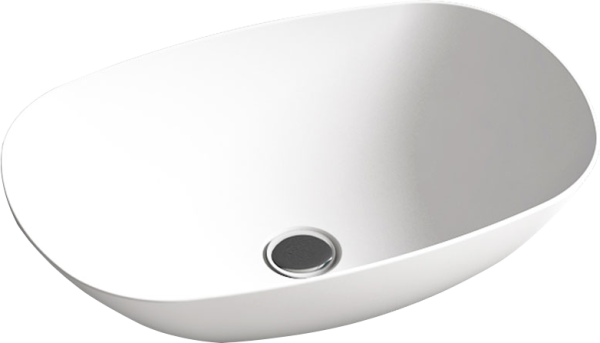 Накладная раковина Vincea VBS-6T12MW 54 матовая белая