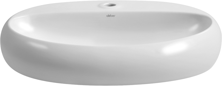 Накладная раковина Abber Bequem AC2112 белая