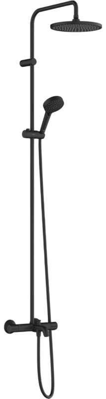 Душевая стойка Hansgrohe Vernis Blend Showerpipe 240 26899670 черный матовый