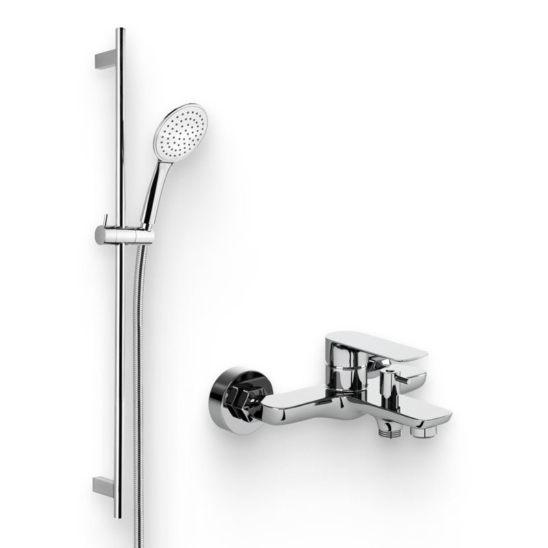 Душевой комплект Смеситель Paini Garda 76CR111 + Гарнитур Modena MDCR121 хром