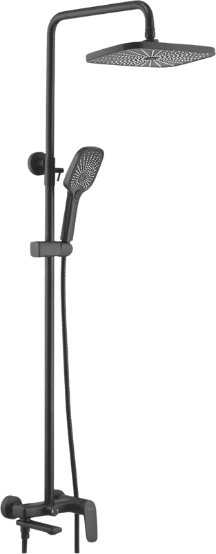 Душевая стойка Shevanik S8536H черная