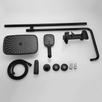 Душевая стойка Shevanik S8536H черная