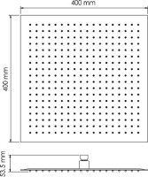 Душевой комплект Смеситель Wasserkraft Aller 10641 С ВНУТРЕННЕЙ ЧАСТЬЮ + Гарнитур A145 + Подключение A124 + Душ A119 + Кронштейн A090