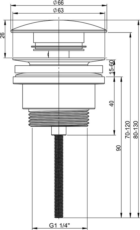 Комплект Раковина маленькая Lavinia Boho One 33310001L + Донный клапан Wellsee Drainage System 182140000 матовый черный + Сифон 182105000 матовый черный