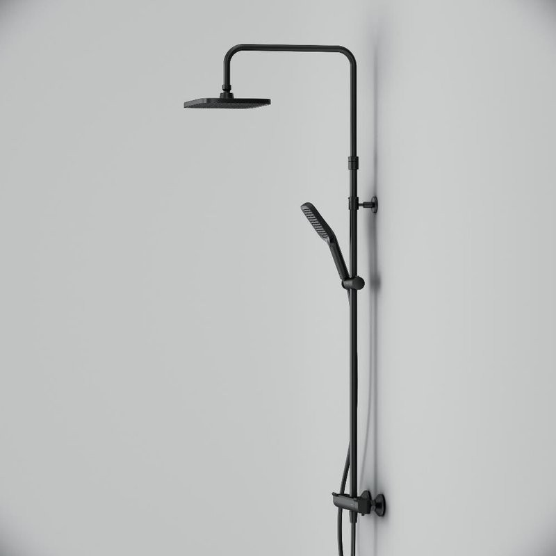 Душевая стойка AM.PM Func F078F422 с термостатом, черная