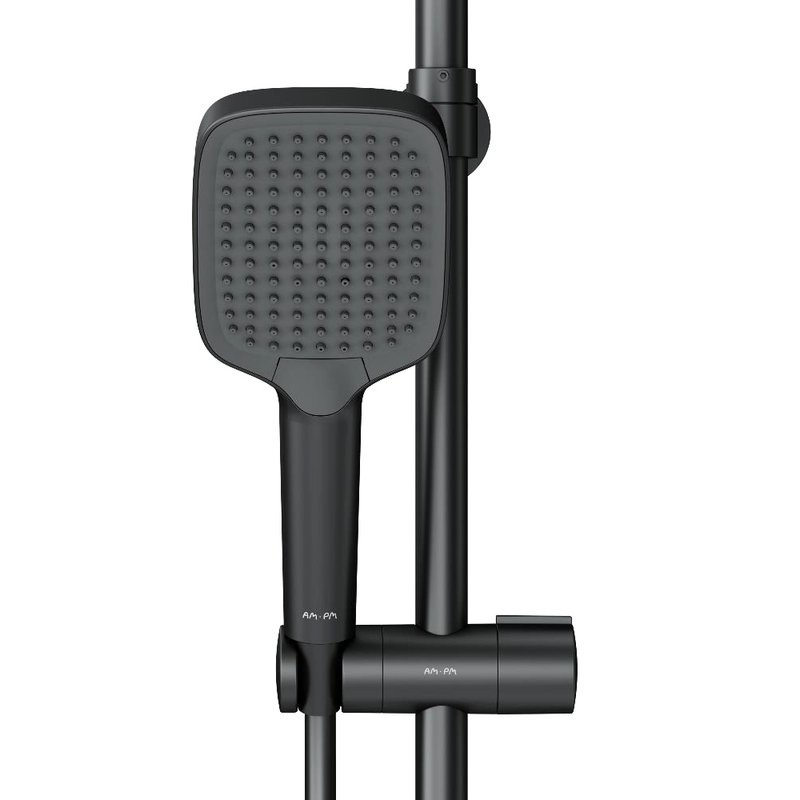 Душевая стойка AM.PM Func F078F422 с термостатом, черная