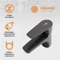 Комплект для ванной Orange Loop Loop M26-311b черный