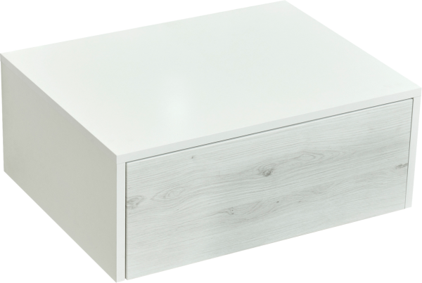 Тумба AQUATON Сакура 60 ольха наварра, белая