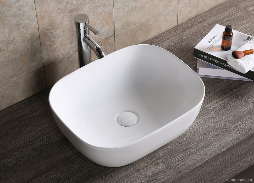 Накладная раковина Ceruttispa CR0078 50, белая