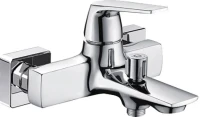 Душевой комплект Смеситель Wasserkraft Neime 1901 + Стойка A017