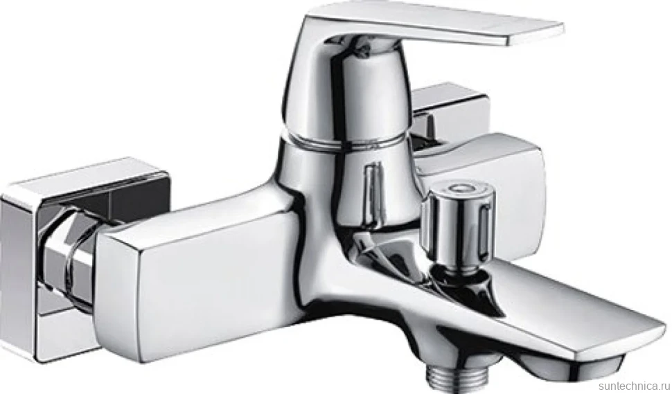 Душевой комплект Смеситель Wasserkraft Neime 1901 + Стойка A017
