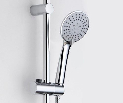 Душевой комплект Смеситель Wasserkraft Neime 1901 + Стойка A017