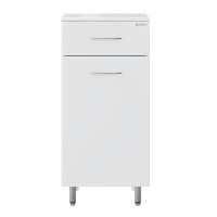 Тумба Onika Каприз 40 напольный, правый, белый