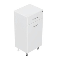 Тумба Onika Каприз 40 напольный, правый, белый