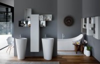 Раковина напольная Laufen Palomba 8.1180.4.000.104.1 53 белая, овальная, моноблок