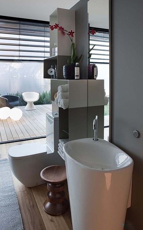 Раковина напольная Laufen Palomba 8.1180.4.000.104.1 53 белая, овальная, моноблок