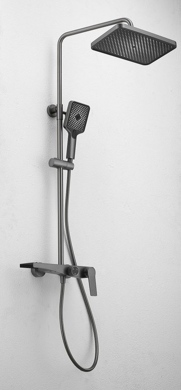 Душевая стойка BELZ B572 B24572-3 оружейная сталь