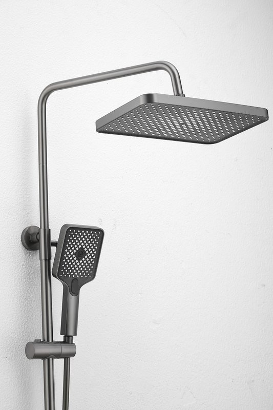 Душевая стойка BELZ B572 B24572-3 оружейная сталь