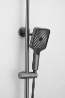 Душевая стойка BELZ B572 B24572-3 оружейная сталь